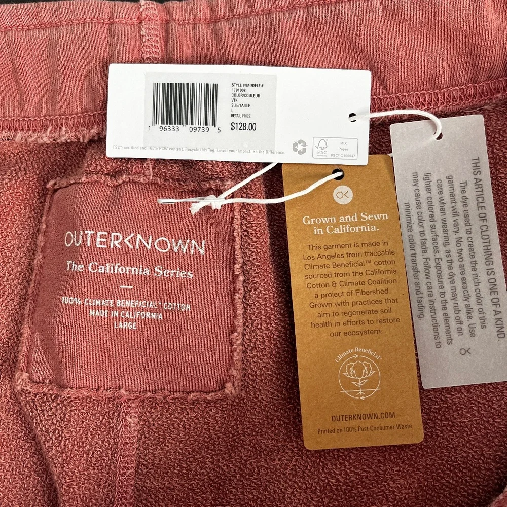 Outerknown - The California Series Sweat Shorts - Picture 5 of 5